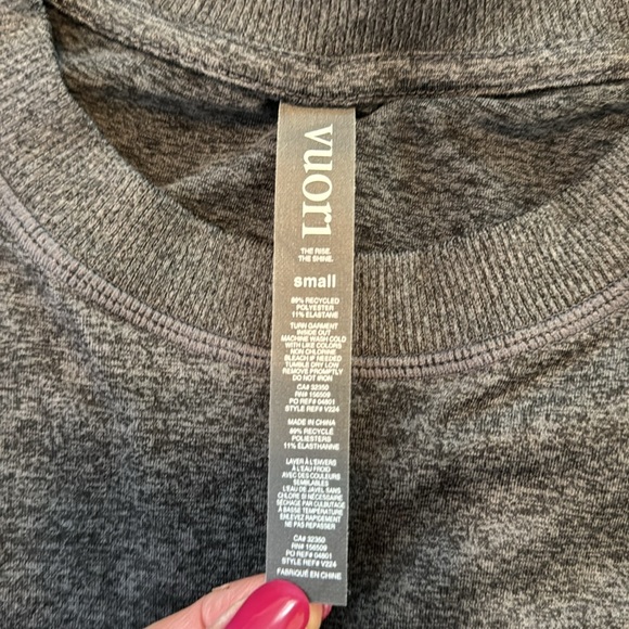 Men's Vuori Ponto Performance DreamKnit Crew (S) - Picture 7 of 8